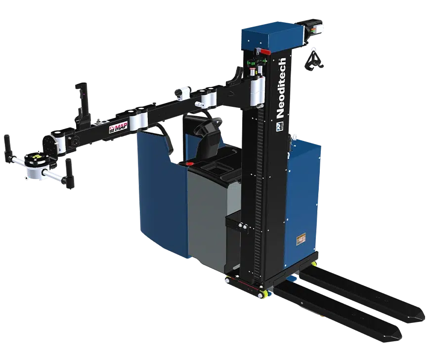 3D-Darstellung des Logistik-Picking-Manipulators von Neoditech