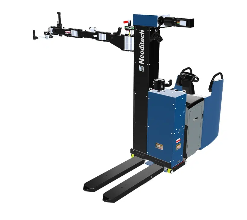 Préparateur de commandes mobile Neoditech pour la manipulation de charges jusqu'à 100 kg