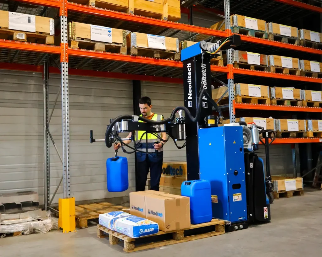 Neoditech ergonomische Handhabung Logistik und Lager